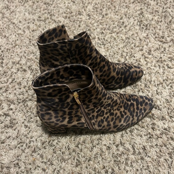 BEAUTIFEEL Alexa Leopard Print Boots Size 39 - Picture 5 of 10